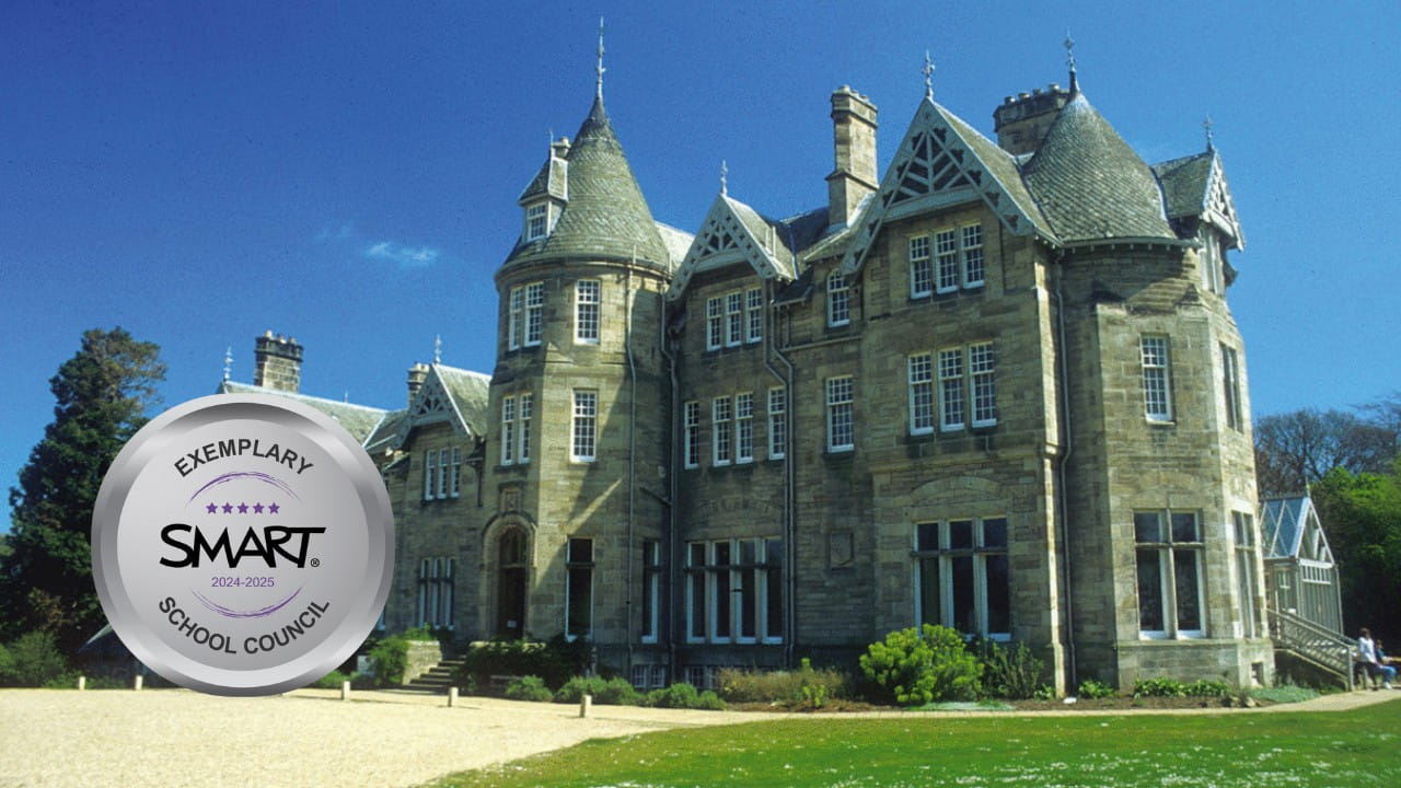 Historic stone building in Midlothian designated as SMART Exemplary School Council for 2024–2025.
