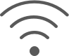 Icon indicating the wired and dual-band WiFi connectivity options of the SMART Document Camera 650.