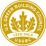 U.S. Green Building Council LEED Gold logo