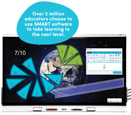Image of a SMART board